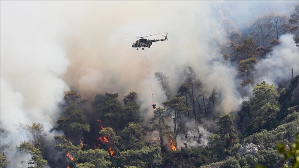 Pakdemirli: 'Yangın Bitki Örtüsünün Arasında Uykuya Daldı, İlerleyen Saatlerde Hareketlenmesini Bekliyoruz'