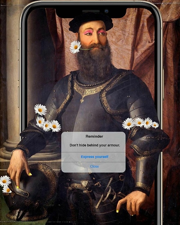 7. Напоминание: "Не прячьтесь за доспехами". Самовыражайтесь