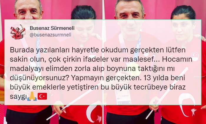 Olimpiyat Şampiyonu Busenaz Sürmeneli'den 'Madalya' Eleştirilerine Yanıt: 'Zorla Aldığını mı Düşünüyorsunuz?'