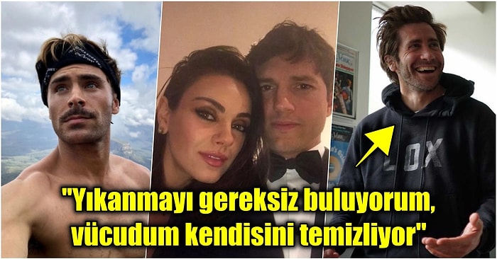 Dünyaca Ünlü Hollywood Yıldızlarından Uzun Süre Konuşulacak Yeni Bir Akım Geldi: Banyo Yapmamak!