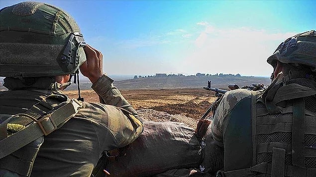 16. Fırat kalkanı bölgesinde iki askerimizin şehit düşmesi...