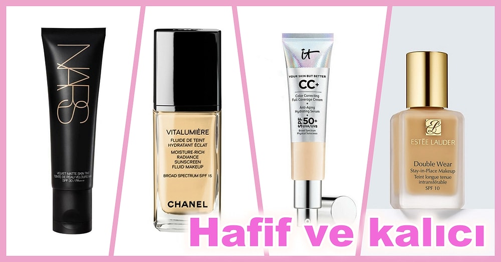 Yaz ve Sonbaharda Kullanabileceğiniz En İyi Hafif Fondötenler ve Kapatıcılar