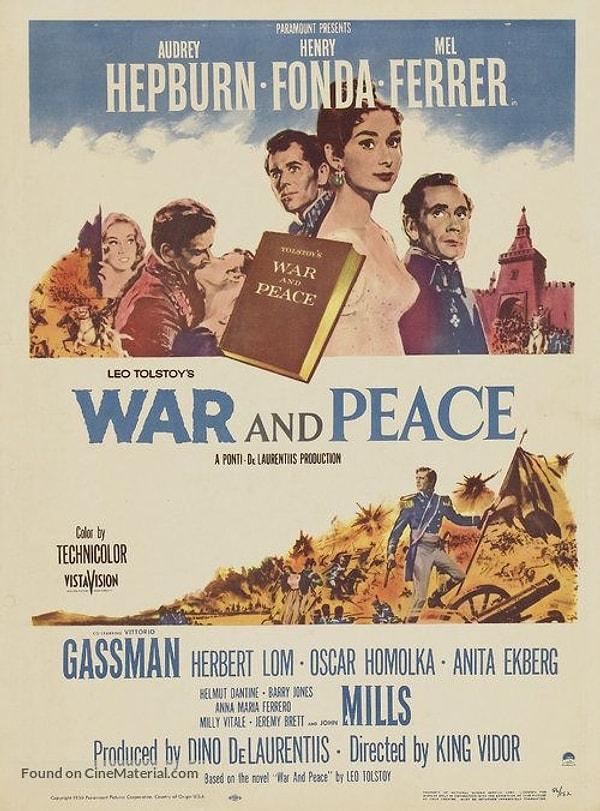 10. Savaş ve Barış (1956)