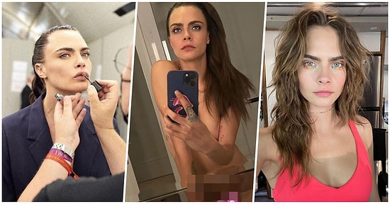 Cinsel Organını Satışa Çıkartarak Sansasyon Yaratan Model Cara Delevingne Çırılçıplak Fotoğrafını Paylaştı!