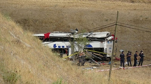 15 Kişinin Hayatını Kaybettiği Otobüs Kazasına Ait Yeni Tezler: 'Araç Arızalıydı'