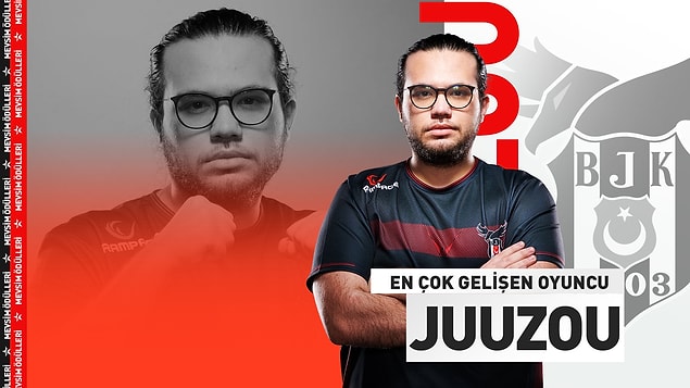 Mevsimin en çok gelişen oyuncusu Barış ''Juuzou'' Karatop