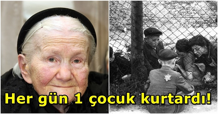 II. Dünya Savaşı Esnasında 2500 Yahudi Çocuğu Nazilerin Elinden Kurtaran Kahraman Hemşire Irena Sendler