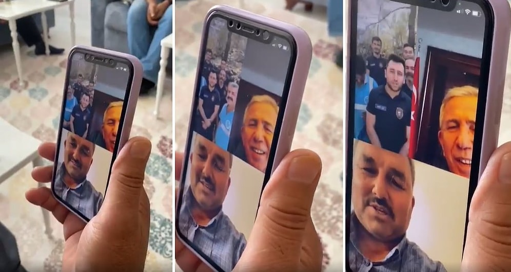 Mansur Yavaş, Orman Yangınlarına Müdahale Eden İtfaiye Eri Emre Çivi'ye Canlı Yayında Kız İstedi