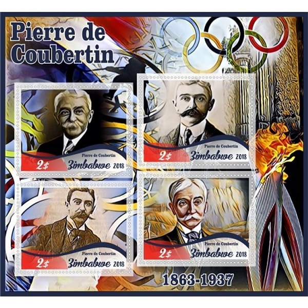 Modern olimpiyatların kurucusu Pierre de Coubertin her zaman olimpiyatların özellikle siyasetten bağımsız olarak düzenlenmesi için mücedele eder. Ona göre olimpiyat demek barış demektir.