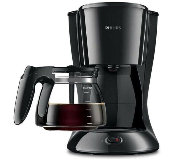 9. Filtre kahve makineniz de Philips olsun.