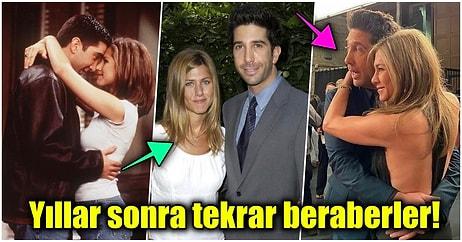 ‘Friends’in Efsane Çiftini Canlandıran Jennifer Aniston ve David Schwimmer’ın Beraber Olduğu İddia Edildi!