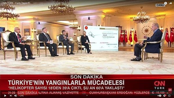 Cumhurbaşkanı Erdoğan, dün akşam saatlerinde CNN Türk- Kanal D ortak yayınında gündeme dair bazı açıklamalarda bulundu.
