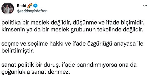 Sanatkarlar İçin 'Bu İşlere Burnunu Sokma' Diyen Cumhurbaşkanı Erdoğan'a Kimi İsimlerden Karşılık Gecikmedi