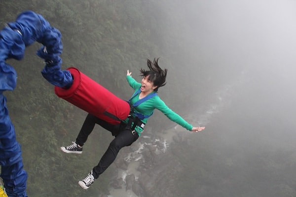 1. Bungee Jumping