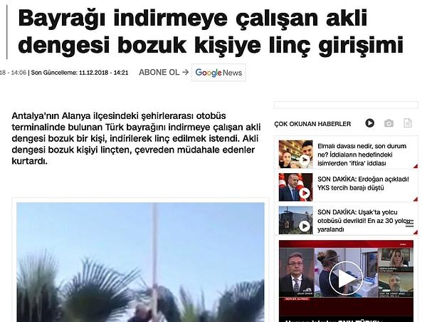 Bu olayda mültecilerle ilgili herhangi bir bağlantı da yok. CNN Türk'ün haberi şöyleymiş. 👇