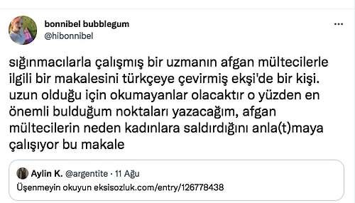 Sığınmacılarla Çalışmış Bir Uzmanın Afgan Mültecilerin Neden Saldırgan Olduğuna Dair Enteresan Görüşleri