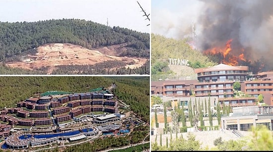 Tekzip: 'Titanic Otel, 2007 Yılında Güvercinlik'te Çıkan Yangın Alanında İnşa Edilmemiştir'