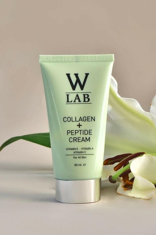 3. W-Lab Kozmetik Anti-aging Kolajen Peptit gençleştirici krem