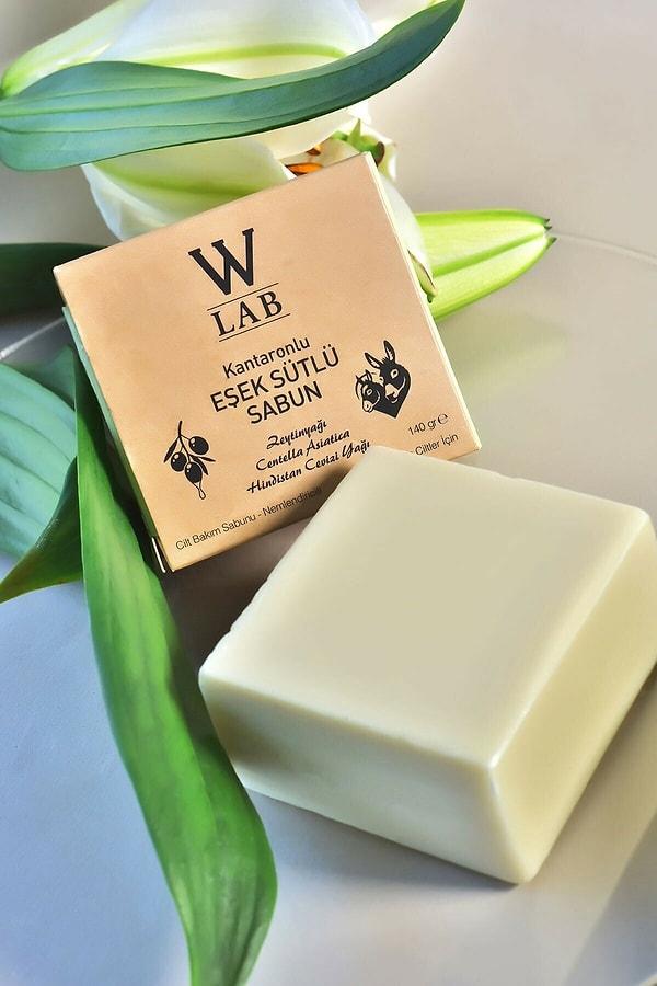 10. Bir W-Lab Kozmetik efsanesi: Kantaronlu Eşek Sütü Sabunu