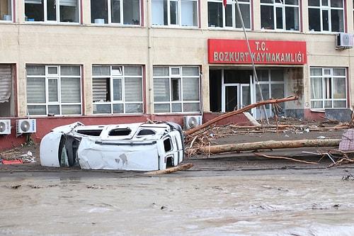 Bakan Soylu, Kastamonu Bozkurt'ta Konuştu: 'Gördüğüm En Ağır Sel Felaketi Burası'
