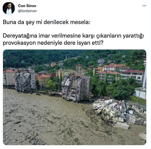 Bozkurt Yok Oldu! Kastamonu, Bartın ve Sinop'ta Yaşanan Sel Felaketine İsyan Eden Ünlü İsimler