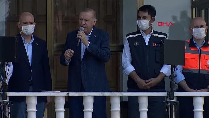 Erdoğan Afet Bölgesinde: 'Küllerimizden Yeniden Ayağa Kalkacağız'