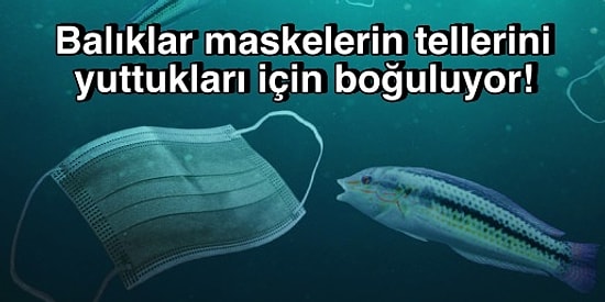 Sokağa Maskelerini Atan Sorumsuzlar Okusun: Bir Maske Okyanusta En Erken 450 Yılda Yok Oluyor!