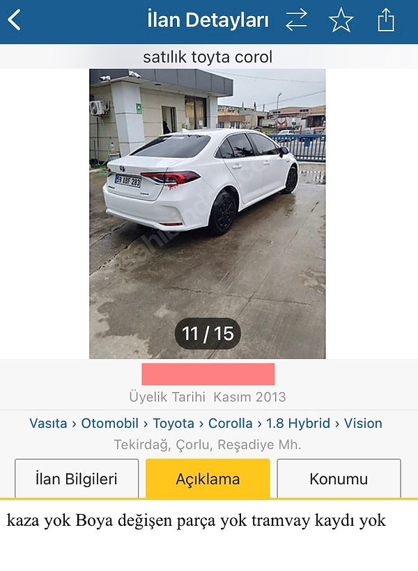 19. Ee ne güzel işte tramvay kaydı da yokmuş alalım mı o zaman?