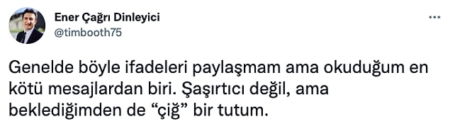 Ardından sosyal medyada haklı tepkiler çığ gibi büyüdü: