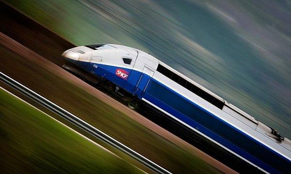 2. Japonya kadar hızlı olmasa da müthiş TGV hızlı trenleri