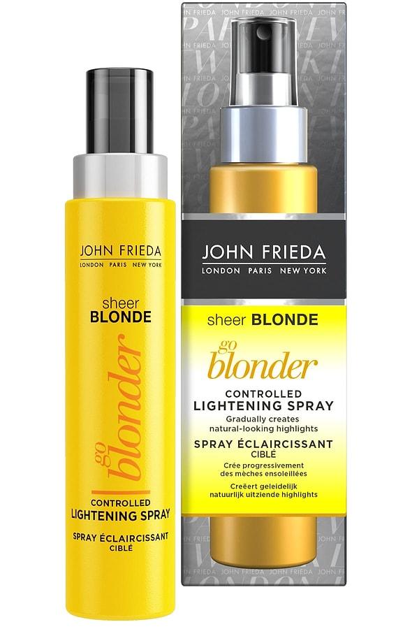 John Frieda saç açıcı sprey güvenle kullanabileceğiniz etkili bir ürün! 👍