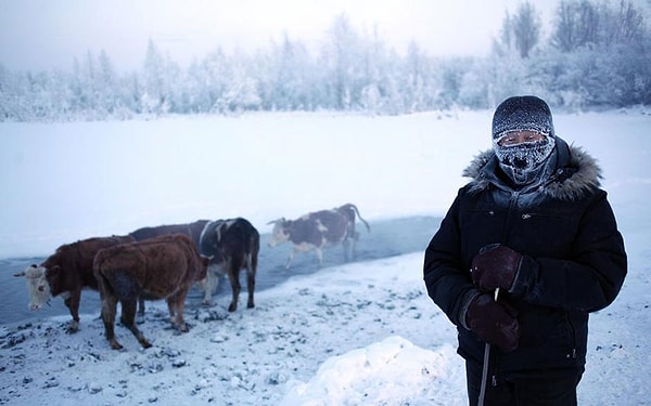 5. Oymyakon, Rusya