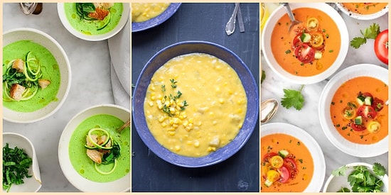 Yaz Sıcaklarında Hem Hafif Hem de Doyurucu Seçeneklere Yönelenlere 10 Soğuk Çorba Tarifi