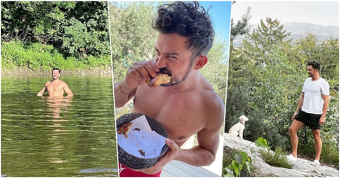 Dünyaca Ünlü Aktör Orlando Bloom'un Çırılçıplak Yüzerken Yaptığı Paylaşımlar Gündeme Oturdu