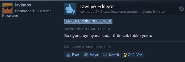 6. Fobi edinme oyunu.