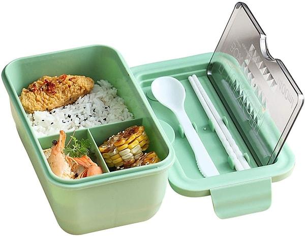 19. Beslenme çanrtasının içine koyabileceğiniz çok kullanışlı bir beslenme kutusu.