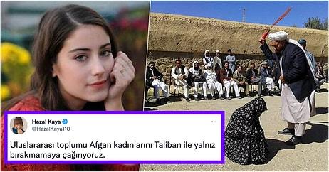 Ünlü Oyuncu Hazal Kaya, Taliban Esaretindeki Afgan Kadınlar İçin Tüm Dünyaya Çağrıda Bulundu!