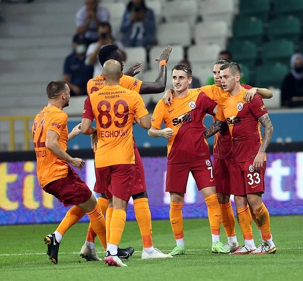 Mücadele, Galatasaray'ın 2-0'lık üstünlüğüyle noktalandı.