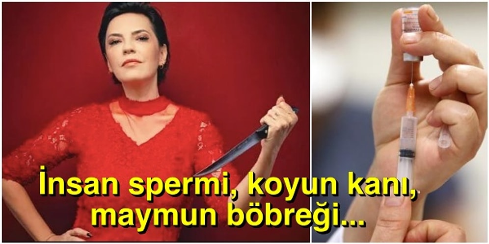 Yeşim Salkım'ın Aşı İçeriği Olduğunu İddia Ettiği İlginç Bir Listeyi Paylaşması Tartışmalara Sebep Oldu