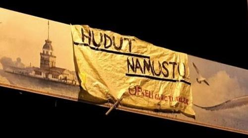 İktidarın Göçmen Siyasetine Karşı 'Hudut Namustur' Pankartı Asan Bireyler Gözaltına Alındı...