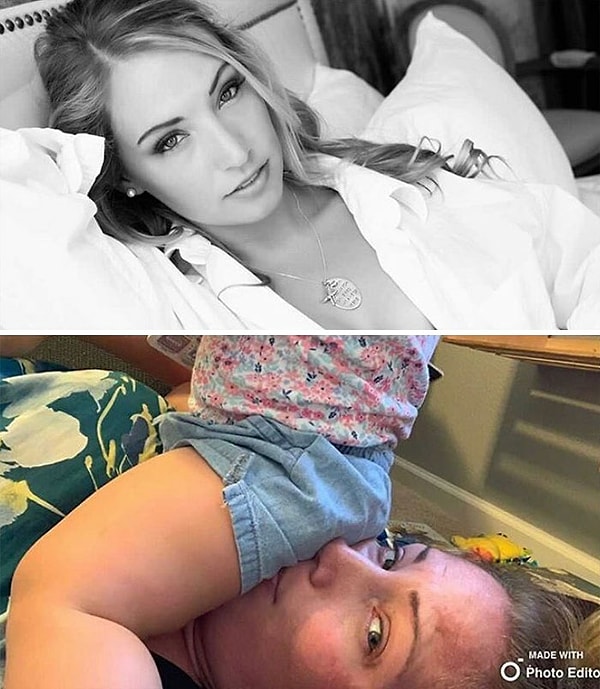 1. Теперь на этом красивом личике сидит маленькое чудо