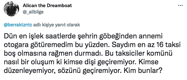 Takipçileri de aynı dertten yakındı.