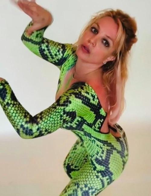 Britney Spears Üstsüz Fotoğraflarına Gelen Yorumlara Tepki Olarak Paylaştığı Yeni Pozları ile Gündem Oldu!