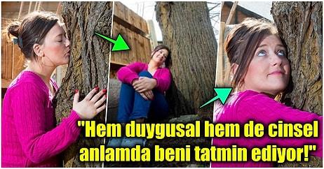 Evlenmek İstiyormuş! Kavak Ağacıyla Düzenli Bir İlişkisi Olduğunu İddia Eden Kadının Enteresan Hikayesi