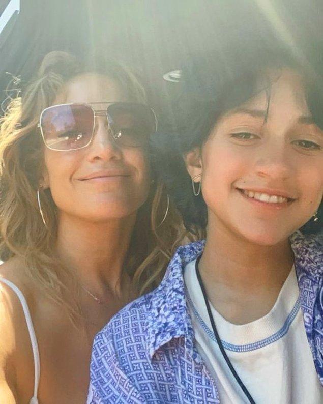 3. Jennifer Lopez ve kızı Emme Maribel Muñiz:
