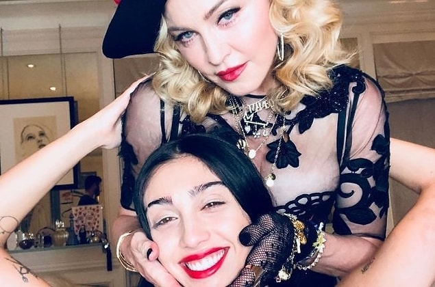 13. Madonna'nın ve kızı Lourdes Leon: