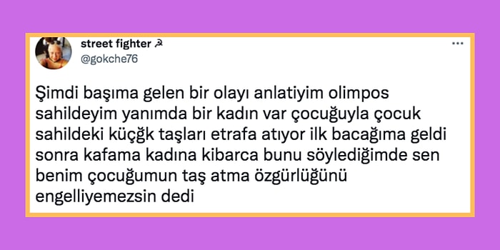 İnsanların Üzerine Taş Atan Çocuğu Nedeniyle Uyarılan Annenin Akılalmaz Savunması Pes Dedirtti!