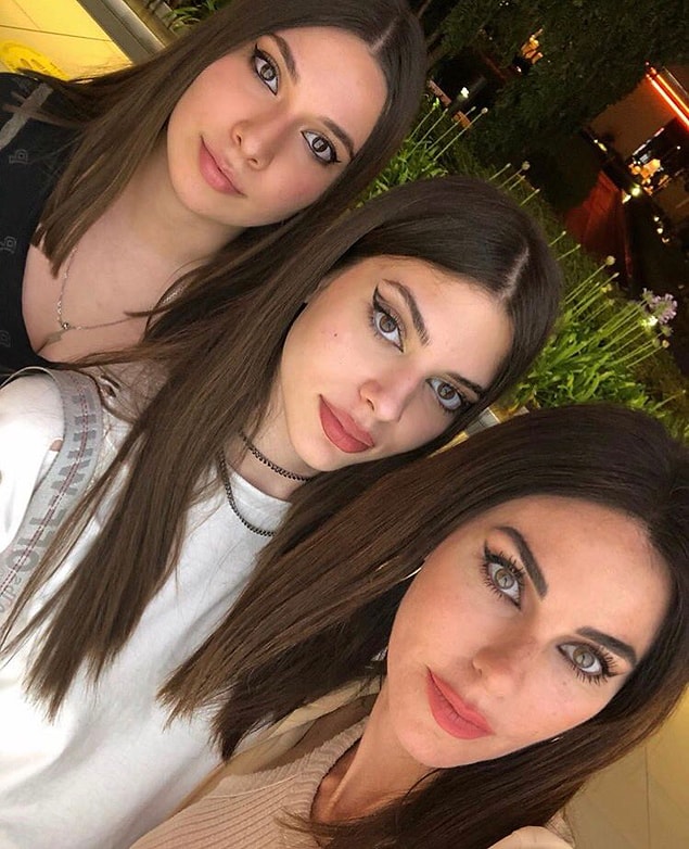 23. Defne Samyeli'yi görenler kızları Derin ve Deren Talu ile kardeş sanabilir!