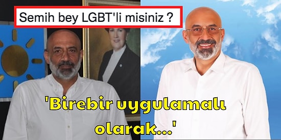 Bir Kadın Kullanıcının Sorduğu 'LGBT'li misiniz?' Sorusuna İyi Parti İlçe Başkanının Verdiği İğrenç Cevap