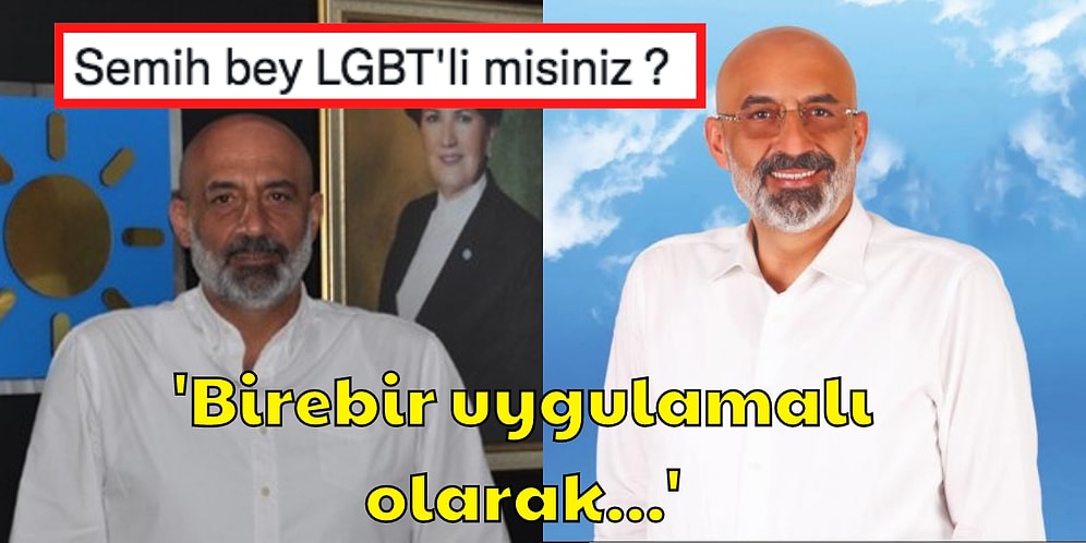 Bir Kadın Kullanıcının Sorduğu 'LGBT'li misiniz?' Sorusuna İyi Parti İlçe Başkanının Verdiği İğrenç Cevap